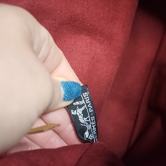 FLASH YARD SALE Hermes Shopper Tote Red - Picture 8 of 13